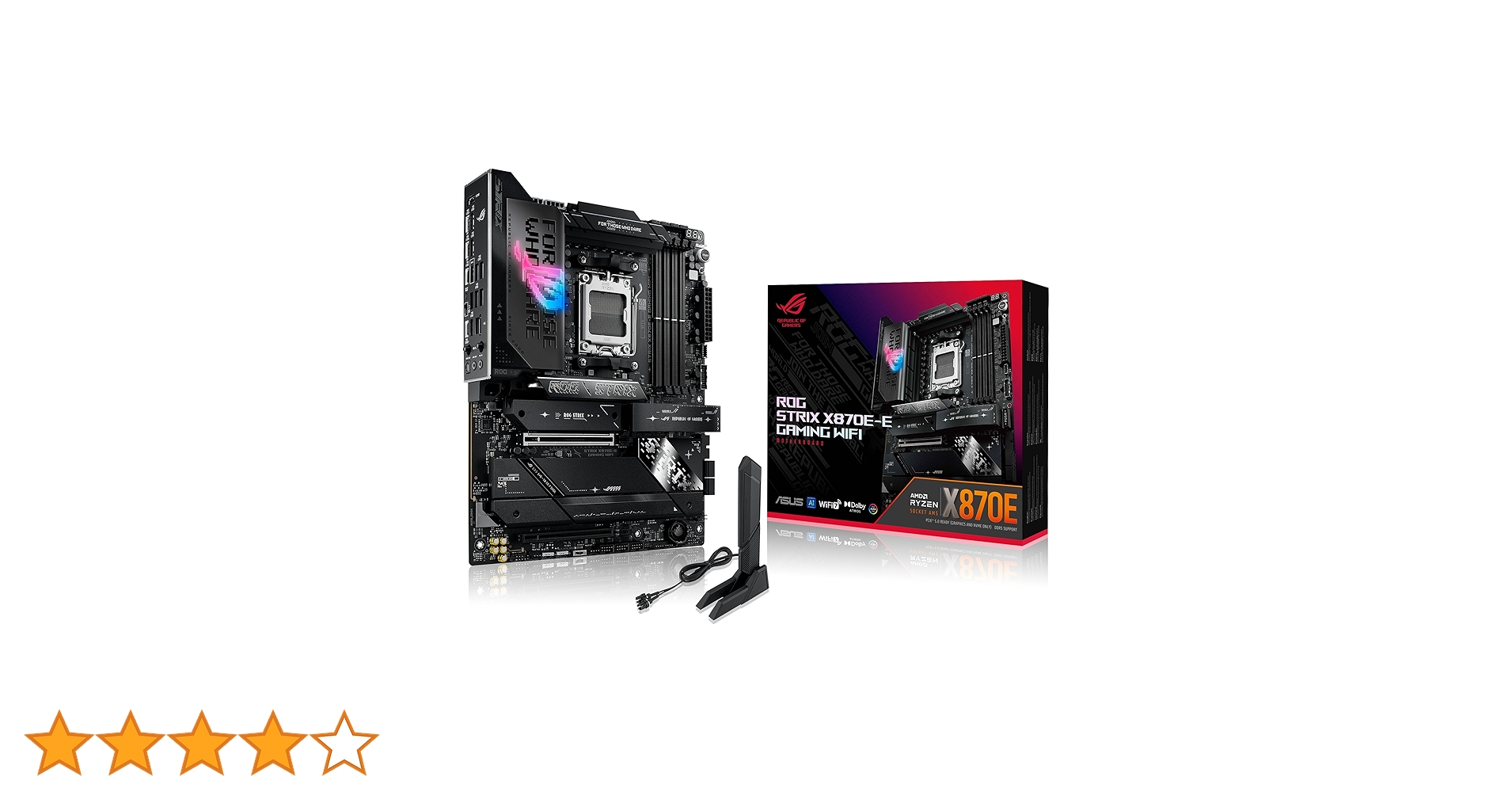 ASUS ROG Strix X870E-E Gaming WiFi AMD AM5 X870 ATX Motherboard 18